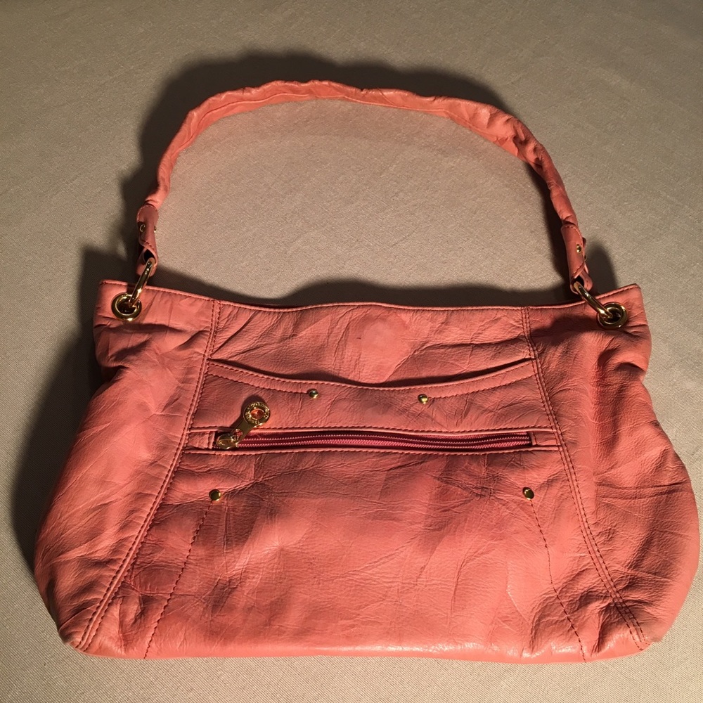 Stone Mtn Crinkle Leather Bag